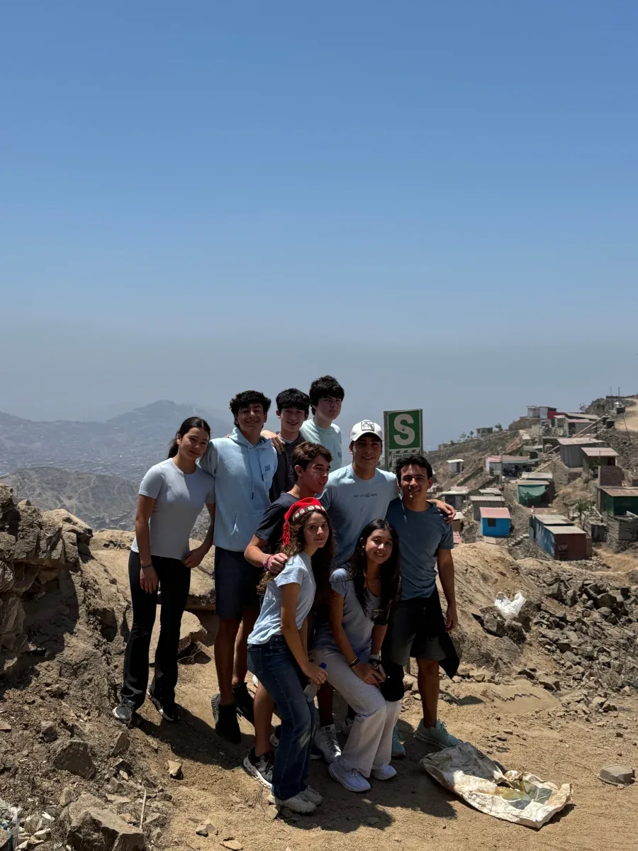Community visit in Lima